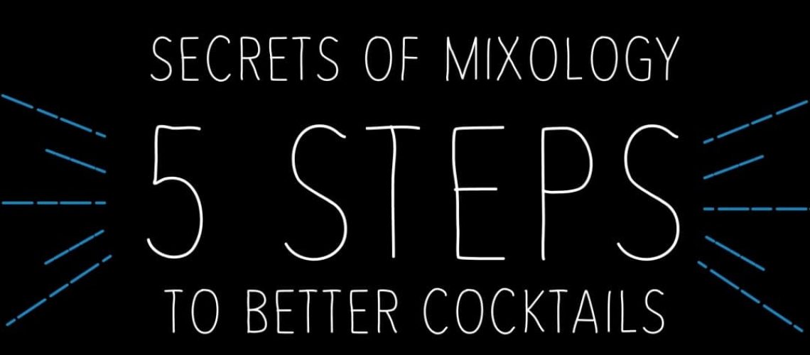 SECRETS OF MIXOLOGY 5 STEPS TO BETTER COCKTAILS